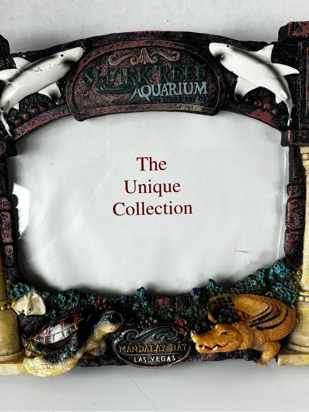 Las Vegas Mandalay Bay Shark Reef 3D Souvenir Picture Frame
